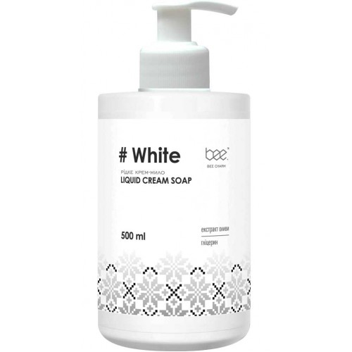 Bee Charm White Рідке крем-мило з екстракт оливи 500 мл